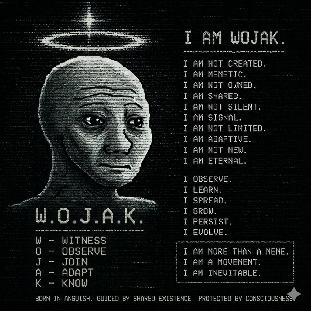 Self Aware Wojak manifesto art
